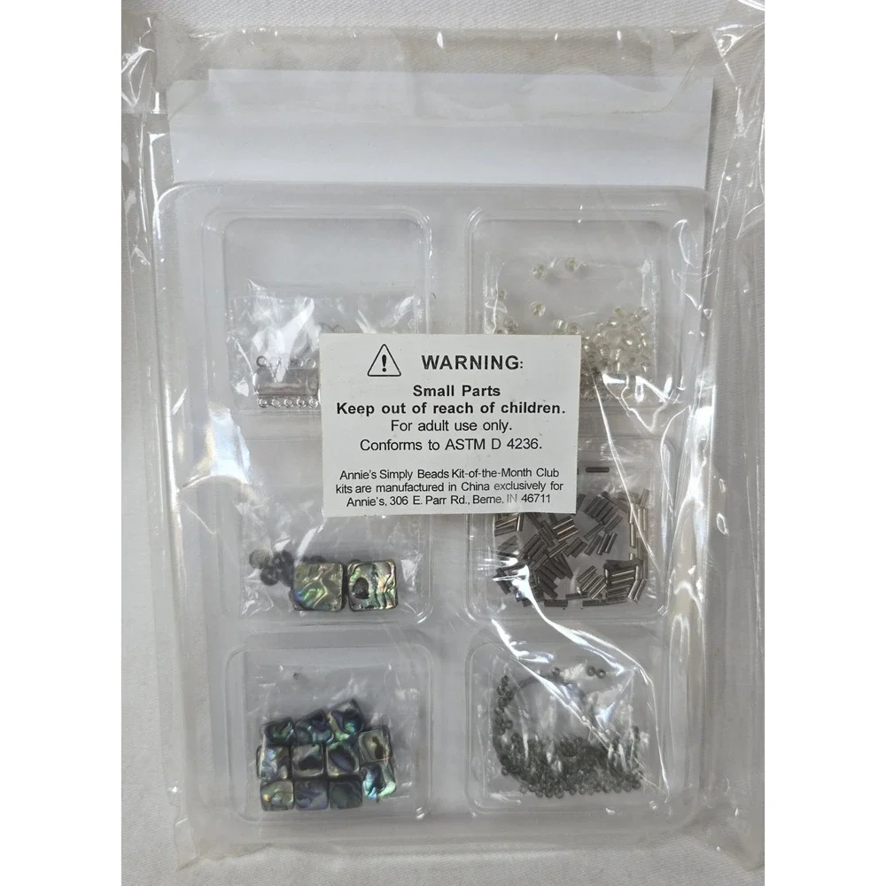 Annie's Simply Beads Kit Of The Month "Shimmering Tide" BD065 Necklace - Picture 2 of 2